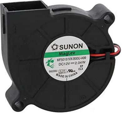 Sunon MF50151V1-A99 Radiallüfter 50x50x15mm DC 12V 5000rpm 40dBA Vapo Lager 2 Drähte