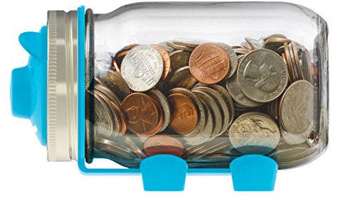 Jarware Piggy Bank Spardose, Blau