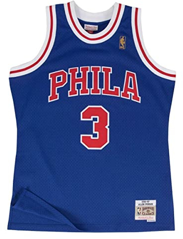 Mitchell & Ness Replica Swingman NBA Jersey HWC 3 Allen Iverson Philadelphia 76ers Basketball Trikot