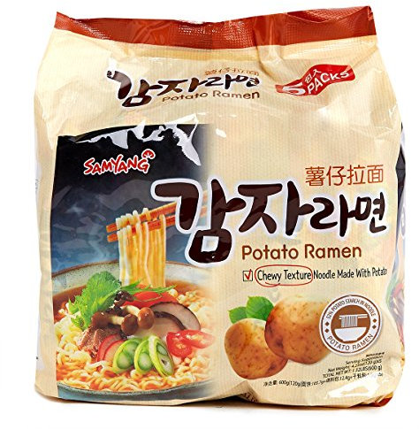 Samyang Ramen Best Koreanische Nudeln (Potato Ramen, 20 Stück)