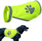 Sicherheitsweste für Hunde, reflektierend, hohe Sichtbarkeit, Kleidung für kleine und große Hunde, Sicherheitsgeschirr für Outdoor, Wandern, Spazierengehen, mit Pfotenabdruck (2XL)