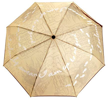 HARRY POTTER Umbrella Marauders Map Up To No Good Liquid Reactive Nouveau