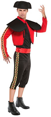 Karneval-Klamotten Spanier Kostüm Herren Torero Matador Kostüm MIT Hut Karneval Spanien Herren-Kostüm