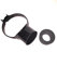 Floplast Soil Pipe Black Strap Boss with 32mm Rubber Boss Adapter