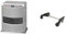 ZIBRO LC-300 Poêle à pétrole Gris & Greenstar 16422 Chariot reglable 45-60cm (sh600), Noir