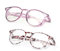 Kelens Blaulichtfilter Schutzbrille, Arbeitsschutzbrille, Winddicht, UV-Schutz, Anti-Beschlag, Klare Schutzbrille Mit Anti-Scratch (Violett+Leopard)