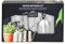 Esschert Garten Zimmer Indoor Gießkanne Pflanzen Sprüher 2er Set Silber Blumen