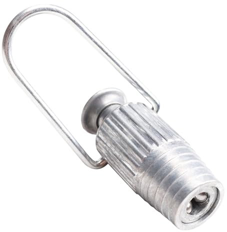 SEIWEI Tensor ligero para tendedero, herramientas para lavandería, suministros para el hogar (1 pieza de aluminio)