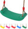 SILVER VALLEY Deluxe Garden Swing Seat for Children Kids with Adjustable Reinforced Ropes Ideal for Swing Sets and Climbing Frames (Green)