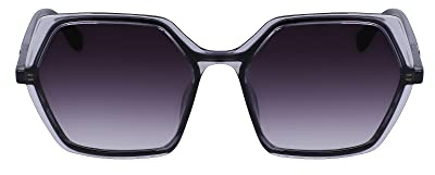Karl Lagerfeld Women's Sunglasses KL6083S - Black/Grey with Gradient Grey Lens