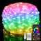 Guirlande Lumineuse 10M Connectée APP/Télécommande - RGB Étanche IP65 pour Extérieur/Intérieur | Décoration Pâques, Mariage Printanier, Nuit Étoilée Jardin | USB Économe