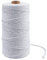 KINGLAKE Macrame Cord 3mm, 100m White Cotton String Twine for Crafts, Decorative Cotton Cord Rope for Decoration, Plant Hanger, Knitting, Wall Hanging, Gardening, Kitchen Cooking, Baking