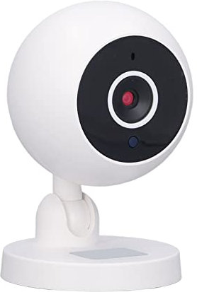 Caméra de Sécurité sans Fil, 1080p HD Détection de Mouvement Vision Nocturne Bébé Moniteur, 2 Voies Audio 128 Go USB Charge Caméra Intérieure, WiFi Vue à Distance Caméra Domestique pour Bébé, Nounou