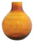 Bloomingville Vase Minimaliste en Verre ambré