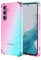 Topme Coque pour Samsung Galaxy A14 5G / A14 (4G) (6.6 inches), Étui de Téléphone Portable en Silicone TPU Souple avec Dégradé de Couleur Transparent - Rose Vert