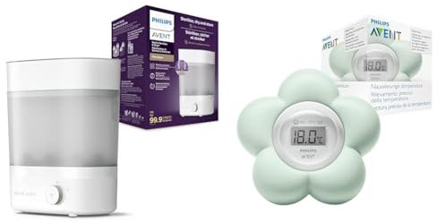 Philips Avent Sterilisator (Modell SCF293/00) & Avent Digitalthermometer (Modell SCH480/00)