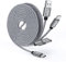 JALIXI USB C Charger Cable 3M, Extra Long USB to USB C Cable Fast Charging Type C for Samsung Galaxy S10 S24 S23 S22 A55 A35 A25 A15 A13, Grey