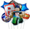 Robllox Geburtstagsdeko Set - Luftballon und Party Dekoration für Kindergeburtstag
