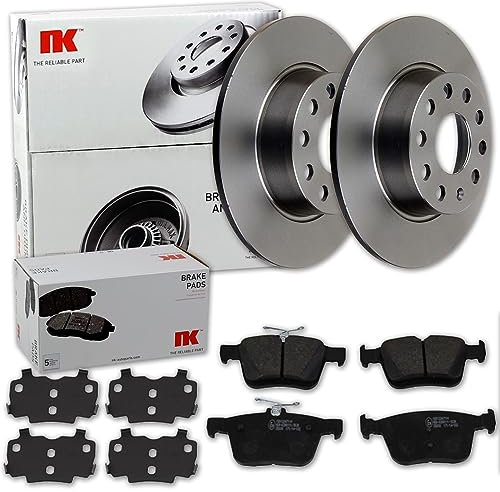 NK Bremsscheiben + Beläge hinten passend für Golf 7 A3
