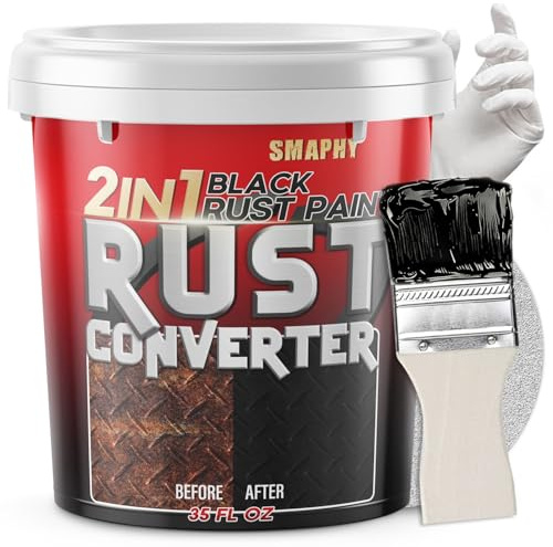 2 in 1 Rust Converter & Metal Primer - Stops & Prevents Corrosion on Metal