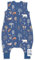 Mama Cheetah Toddler Schlafsack mit Füßen, 6-18 Monate, 2,5 TOG Bio-Baumwolle Baby Schlafsack mit Beinen, Baby Wearable Decken für Walker mit 2-Wege-Reißverschluss, Schlafsack für Mädchen & Jungen