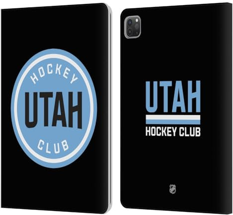 Head Case Designs Offizielle NHL Einfach Utah Mammoth Leder-Wallet-Hülle Kompatibel mit Apple iPad Pro 11 2020/2021 / 2022