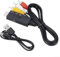Allthingstore Câble adaptateur USB vers VGA polyvalent 1080p convertisseur vidéo pour appareils électroniques grand public, prise en charge de formats multiples