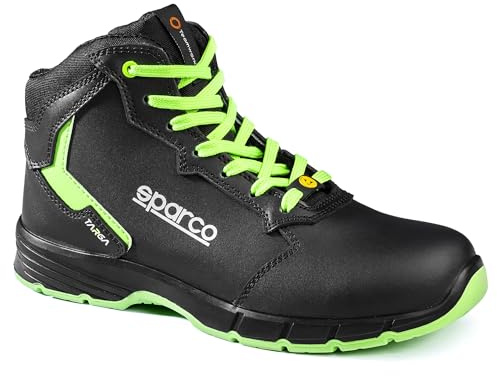 Sparco - Targa-H Willy ESD S3S SR FO - Sicherheitsschuhe für Herren und Damen - rutschfeste und strapazierfähige Arbeitsschuhe - Sicherheitsschuhe für alle Arbeitsbedingungen - EU 43