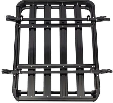 APNWVFO Dachträger Universal Auto Dach Rack Korb Fach Gepäck Fracht Träger 127x9 7cm/140 * 100cm/160 * 100cm Dachgepäckträger(127x97cm)