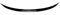 Spoiler Für 3er E92 Für Coupé 332d 335i Für M3 2007-2013 Auto Schwarzer Kofferraum Heckspoiler Dachspoiler Lippenabdeckung Heckflügel Spoiler