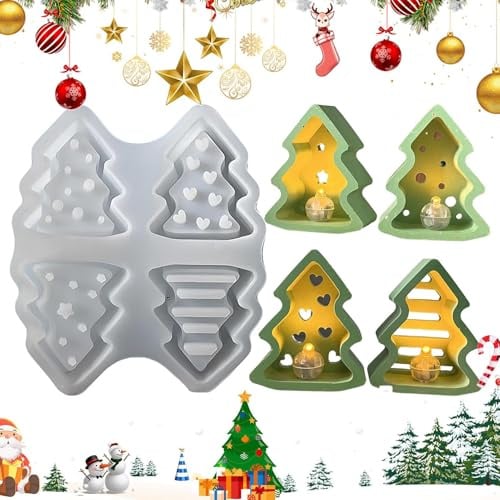 Weihnachtsbaum Silikonform Baumartige Kerzenherstellung Gips Form