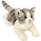 Yomiko 12074 - Suki Gifts Plüschtier Tigerkatze Katze, 36 cm, grau