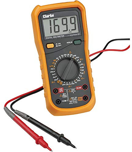 Clarke CDM35C Digital Multimeter – 8 Function