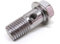 Universal Bremsschraube M10 x 1,25 passend für AJP Brembo Bremssattel Bremspumpe Bremsleitung Hohlschraube 28,2mm