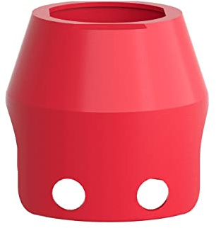 Schneider Electric, Harmony, ZBZ1604, Black metal padlockable guard for Ø40 mushroom head