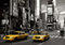 Fototapete (97286) - NEW YORK - Times Square Manhattan USA Amerika Taxis Cars Stadt City Günstig Zimmer- 8-teilig - Größe 366 x 254 cm - Motivtapete Postertapete Bildtapete Wall Mural-deutsches Qualitätsprodukt