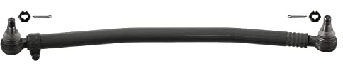 febi bilstein 18410 Lenkstange mit Kronenmuttern und Splinten, vom Lenkgetriebe zur 1. Vorderachse, 1 Stück