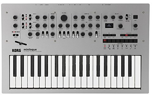 Korg Minilogue 4-Voice Polyphonic Analog Synth with Presets