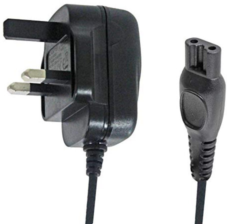 SPARES2GO UK 3 Pin Power Charger Cable Lead Plug for Philips HQ Series Electric Shaver