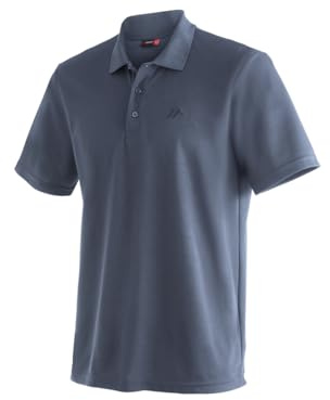 maier sports Ulrich, Men's polo shirt, Lightweight quick-dry fabric | For hiking, walking, and leisure, Dryprotec technology for quick drying, Breathable, Perfect for summer