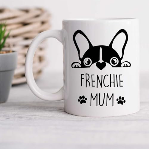 60 Second Makeover Frenchie Mum Becher Haustier Geschenk Hundeliebhaber Französisch Bulldogge Muttertag
