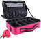 Kosmetiktasche, 3 Lagen Große Kapazität Professionelle Schminkkoffer Make Up Organizer Tasche wasserdichte Reise Portable Artist Schminktasche mit Verstellbaren Teilern und Riemen, 13.4