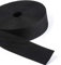2 Meter PP-Gurtband, Taschenband, Taschengurt - schwarz - 1,6mm stark, 40mm breit