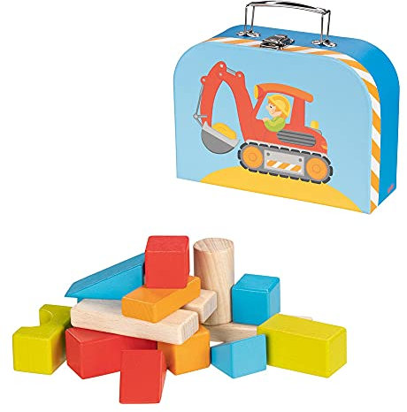 Goki 58446 Bauklötze im Koffer