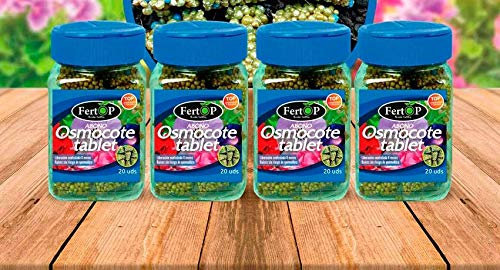 Fertop Abono osmocote Tablet de liberacion controlada 6 Meses 20uds