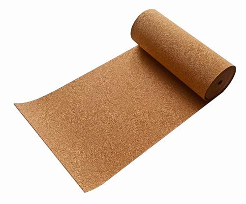 Korkplatte eine Rolle 50 cm Breit Meterware Größe 0,5 x 8 Meter Korkrolle Rolle 2mm 3mm 4mm (3mm)
