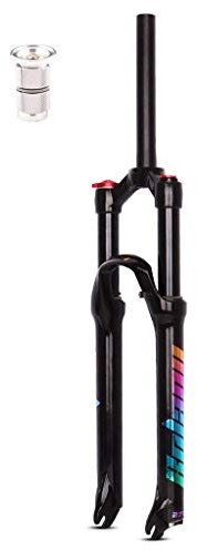 TYXTYX Fahrrad MTB Supension Gabel 26/27.5/29 Er, Straight Air Forks Fahrradstoßdämpfer mit Expander Plug Zubehör