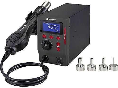 TOOLCRAFT LSH-880 Heißluftstation digital 800 W 100-500 °C