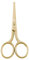 LIVINGO Nasenhaarschere Edelstahl Nasenschere mit Runder Spitze Rostfreie professionelle Nasenhaarschere Bartschere mit Abgerundeten zum Kürzen von Barthaaren, Ohrhaaren und Nasenhaaren mit Etui
