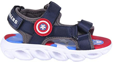 CERDÁ LIFE'S LITTLE MOMENTS - Sandales d'Été à Scratchs de The Avengers - Licence Officielle Marvel| Taille 28